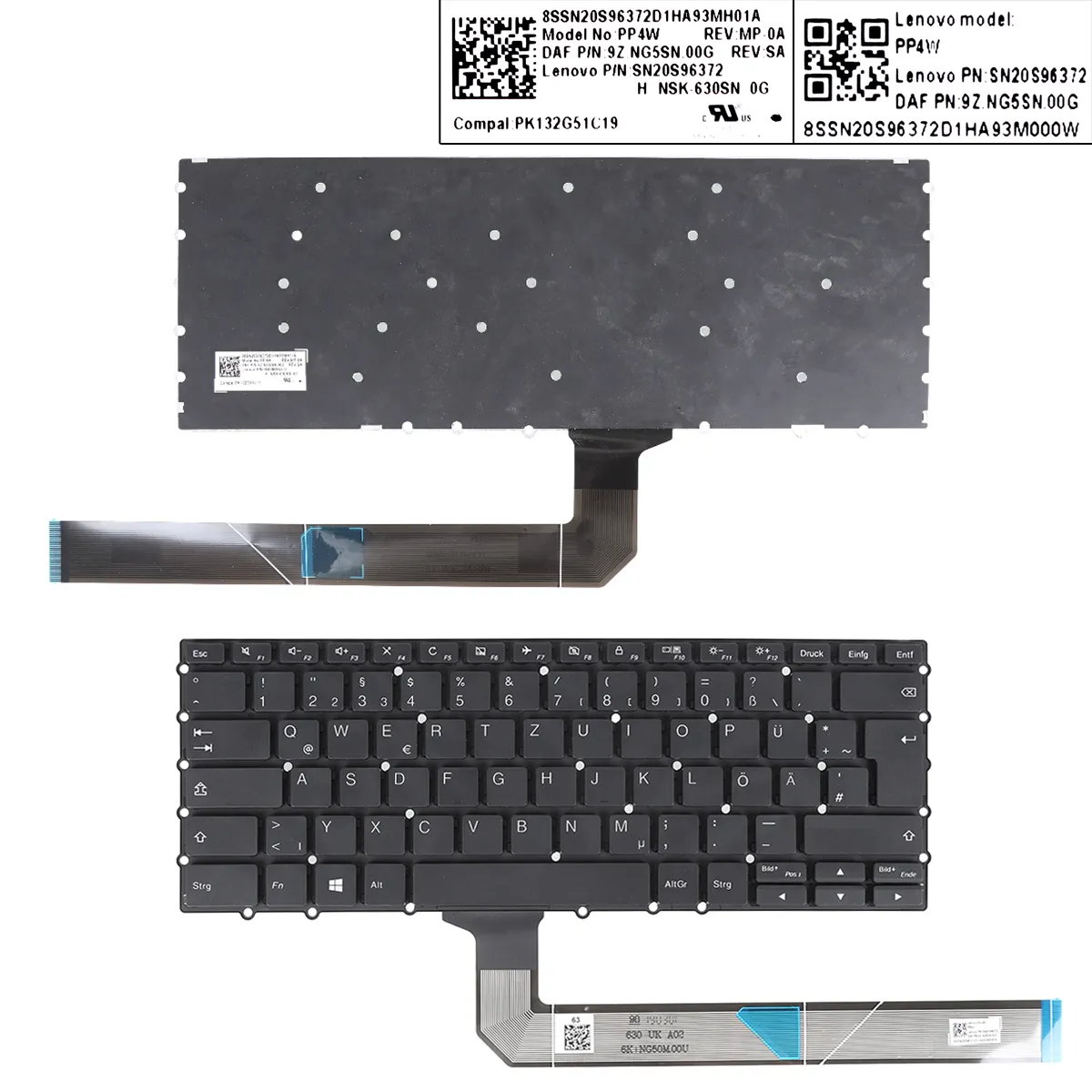 Picture of LENOVO 14W GEN 1 BLACK（Without FRAME，win8）